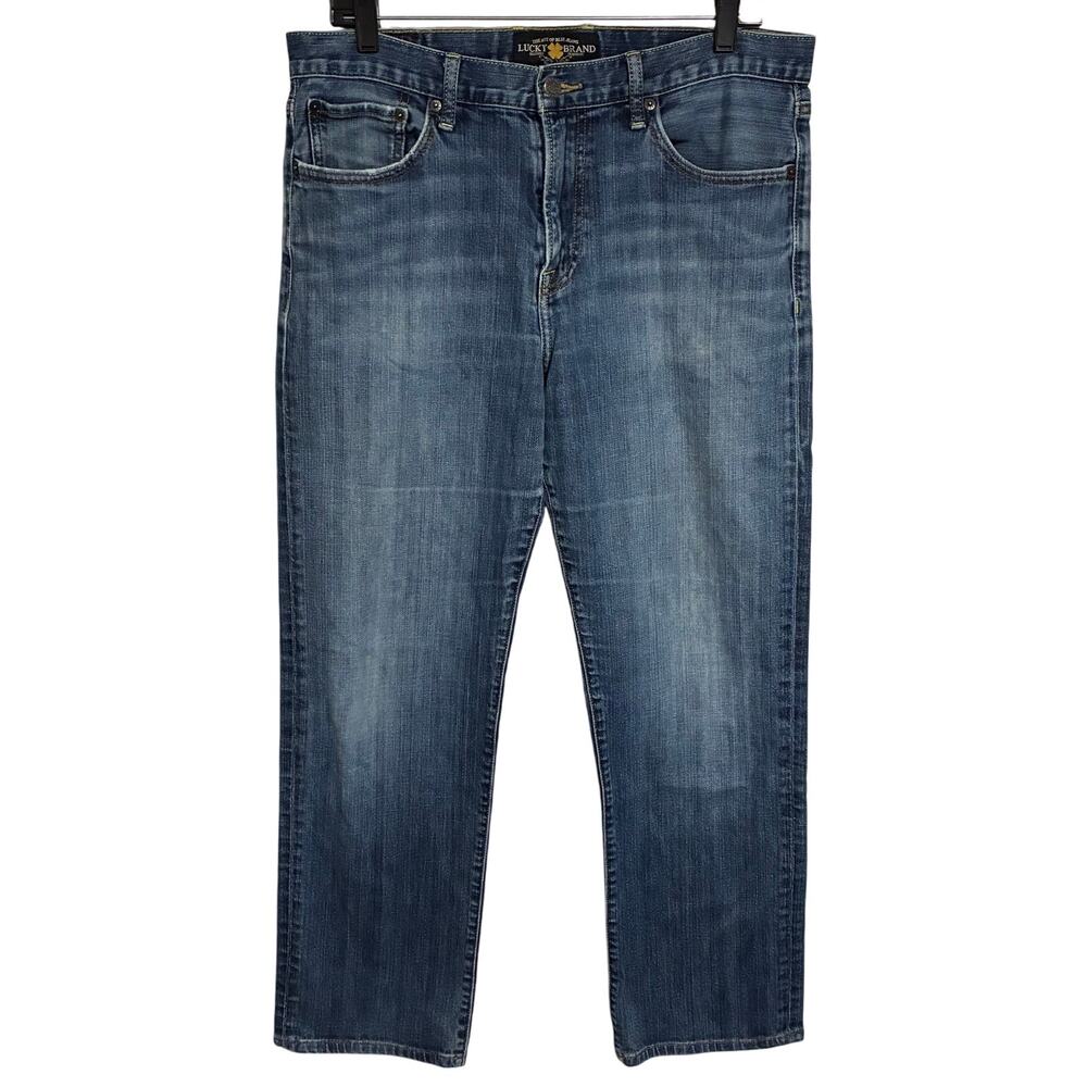 Lucky Brand Men's Straight Jeans - Dark Blue